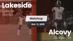 Matchup: Lakeside  vs. Alcovy  2018