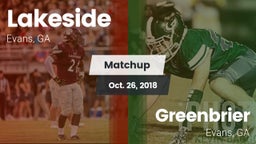 Matchup: Lakeside  vs. Greenbrier  2018