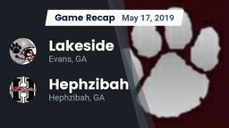 Recap: Lakeside  vs. Hephzibah  2019