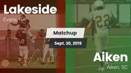 Matchup: Lakeside  vs. Aiken  2019