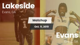 Matchup: Lakeside  vs. Evans  2019