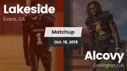 Matchup: Lakeside  vs. Alcovy  2019