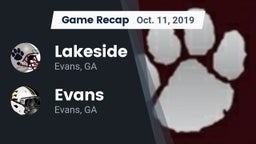 Recap: Lakeside  vs. Evans  2019