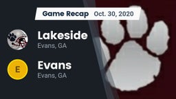 Recap: Lakeside  vs. Evans  2020