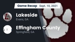 Recap: Lakeside  vs. Effingham County  2021