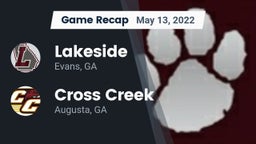 Recap: Lakeside  vs. Cross Creek  2022