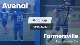Matchup: Avenal  vs. Farmersville  2017