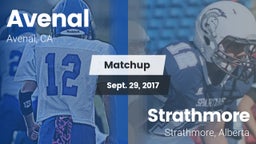 Matchup: Avenal  vs. Strathmore  2017