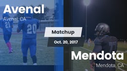 Matchup: Avenal  vs. Mendota  2017