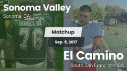 Matchup: Sonoma Valley High vs. El Camino  2017