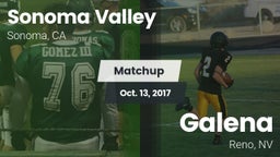 Matchup: Sonoma Valley High vs. Galena  2017