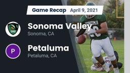 Recap: Sonoma Valley  vs. Petaluma  2021