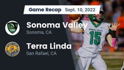 Recap: Sonoma Valley  vs. Terra Linda  2022