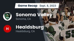 Recap: Sonoma Valley  vs. Healdsburg  2023