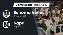 Recap: Sonoma Valley  vs. Napa  2023