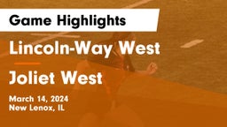 Lincoln-Way West  vs Joliet West  Game Highlights - March 14, 2024