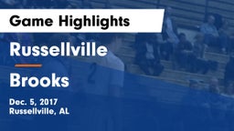 Russellville  vs Brooks  Game Highlights - Dec. 5, 2017