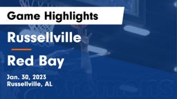 Russellville  vs Red Bay  Game Highlights - Jan. 30, 2023