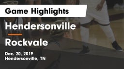 Hendersonville  vs Rockvale  Game Highlights - Dec. 20, 2019