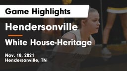 Hendersonville  vs White House-Heritage  Game Highlights - Nov. 18, 2021
