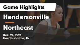Hendersonville  vs Northeast  Game Highlights - Dec. 27, 2021