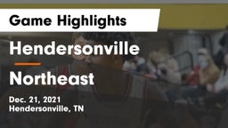 Hendersonville  vs Northeast  Game Highlights - Dec. 21, 2021