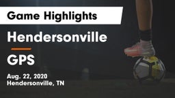 Hendersonville  vs GPS Game Highlights - Aug. 22, 2020