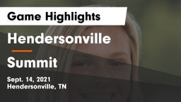 Hendersonville  vs Summit  Game Highlights - Sept. 14, 2021