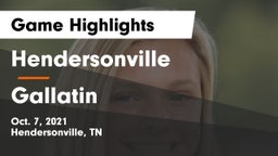 Hendersonville  vs Gallatin Game Highlights - Oct. 7, 2021