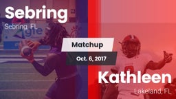 Matchup: Sebring  vs. Kathleen  2017