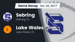 Recap: Sebring  vs. Lake Wales  2017