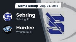 Recap: Sebring  vs. Hardee  2018