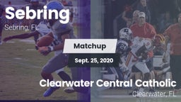 Matchup: Sebring  vs. Clearwater Central Catholic  2020