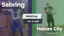 Matchup: Sebring  vs. Haines City  2020