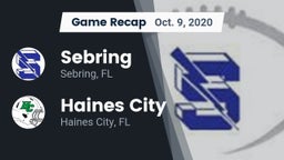 Recap: Sebring  vs. Haines City  2020