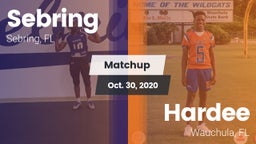 Matchup: Sebring  vs. Hardee  2020