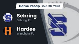 Recap: Sebring  vs. Hardee  2020