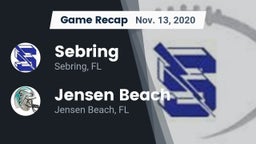 Recap: Sebring  vs. Jensen Beach  2020