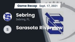 Recap: Sebring  vs. Sarasota Riverview 2021