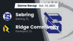 Recap: Sebring  vs. Ridge Community  2021