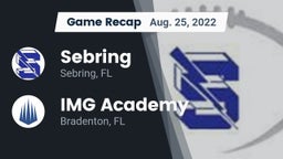 Recap: Sebring  vs. IMG Academy 2022