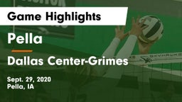 Pella  vs Dallas Center-Grimes  Game Highlights - Sept. 29, 2020