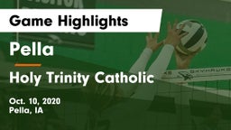 Pella  vs Holy Trinity Catholic  Game Highlights - Oct. 10, 2020