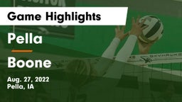 Pella  vs Boone  Game Highlights - Aug. 27, 2022