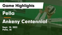 Pella  vs Ankeny Centennial  Game Highlights - Sept. 10, 2022