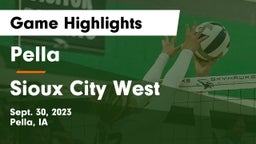 Pella  vs Sioux City West   Game Highlights - Sept. 30, 2023