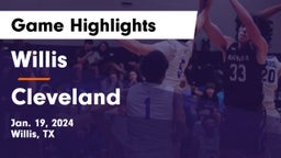 Willis  vs Cleveland  Game Highlights - Jan. 19, 2024