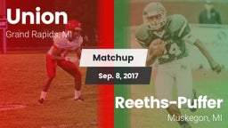 Matchup: Union  vs. Reeths-Puffer  2017