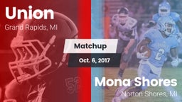 Matchup: Union  vs. Mona Shores  2017