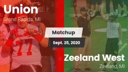 Matchup: Union  vs. Zeeland West  2020